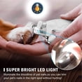 thumbnail image 2 of Pet Nail Clippers with LED Light for Dogs Cats Electric Nails & Claws Trimmer Trimming Grooming, Safe Professional Set, 2 of 7