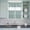 Blue Green, variant on 3 Piece Kitchen Curtains and Valances Set Berry Leaves Cafe Curtains 36 Inch Length Farmhouse Pastoral Watercolor Plants Valance & Tier Curtain for Living Room Bedroom Small Window 54"x18"+27"x36"*2