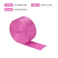 thumbnail image 2 of Uxcell Flat Nylon Webbing Strap Yards for Backpack Luggage-rack Lightweight Use Light Rose Red, 2 of 6