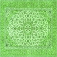 thumbnail image 1 of Ahgly Company Indoor Square Persian Green Traditional Area Rugs, 3' Square, 1 of 1