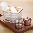 thumbnail image 4 of 1 Pack Stainless Steel Sauce Dishes Mini Round Seasoning Bowl Sushi Dipping Bowls Appetizer Plates Individual Saucers Bowls Small Soy Sauce Dish Condiment Cups Small Metal Bowl (Sliver,4*6cm), 4 of 9