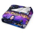 thumbnail image 2 of Descendants 3 Throw Blanket Extra Soft Microfiber Fleece Blanket Fluffy Cozy Blanket for Couch Sofa Bed, 2 of 5