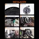 thumbnail image 4 of 7'' Led Universal Faro De Luz Ojo De Angel Para Moto, 4 of 8
