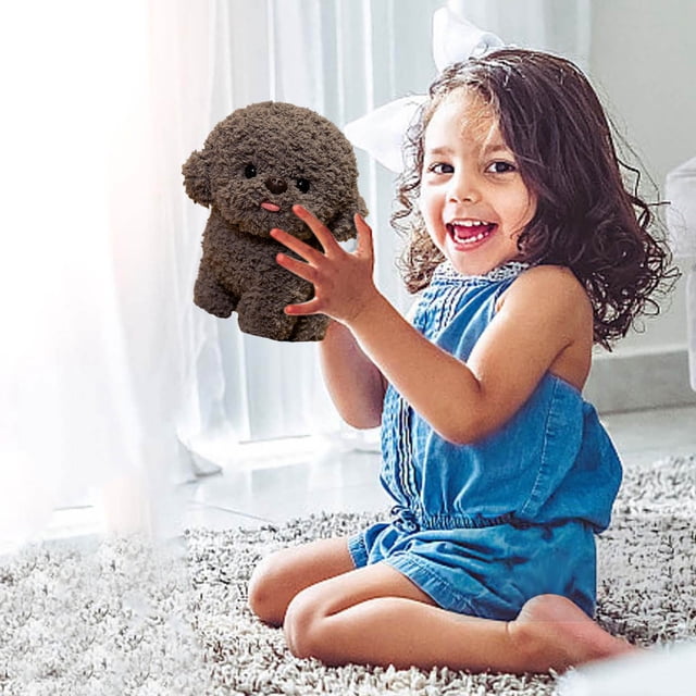 Poupée Design Ours Assis et Jouet Doux pour Enfants Compagnon Intérieur et Extérieur pour Enfants de 3 Ans et Plus Excellente Idée pour Anniversaires et Fêtes Rouleau Poupées 1 20 Poupées 7v Amplificateur Poupées Faites à la Main F900 Amplificateur