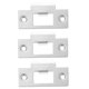 thumbnail image 5 of NUOLUX 3Ud Placas Refuerzo Puertas Acero Inoxidable Resistentes Para Marcos Y Cerraduras Frontales, 5 of 8