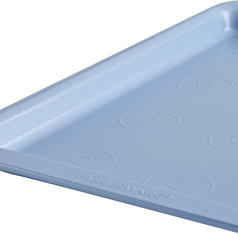 Farberware Easy Solutions Nonstick Bakeware Cookie Pan Baking Sheet, 11  Inch X 17 Inch, Blue & Reviews