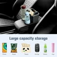 thumbnail image 6 of Meonsopoli Car Armrest Storage Box with 2 Cup Holders, Universal Multifunctional Between Car Seat and Console Side Organizer for Tissues, Cups, Phones, Car Accessories for SUV, Sedan (Black), 6 of 6