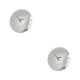 thumbnail image 2 of Yuarrent Reloj de pared islámico acrílico musulmán cuarto de niños dormitorio Eid decoración elegante plata Plata 2piezas, 2 of 4