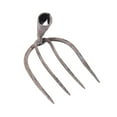 thumbnail image 4 of DOLITY Garden Rake Head, Four Tooth, High Carbon Steel, Replacement Hoe Rake Harrow for L Pointed Head, 4 of 7