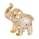 thumbnail image 3 of Adorno de elefante, regalo para familiares y amigos, artesanía, mini escultura para gabinete de escritorio. champán, 3 of 9