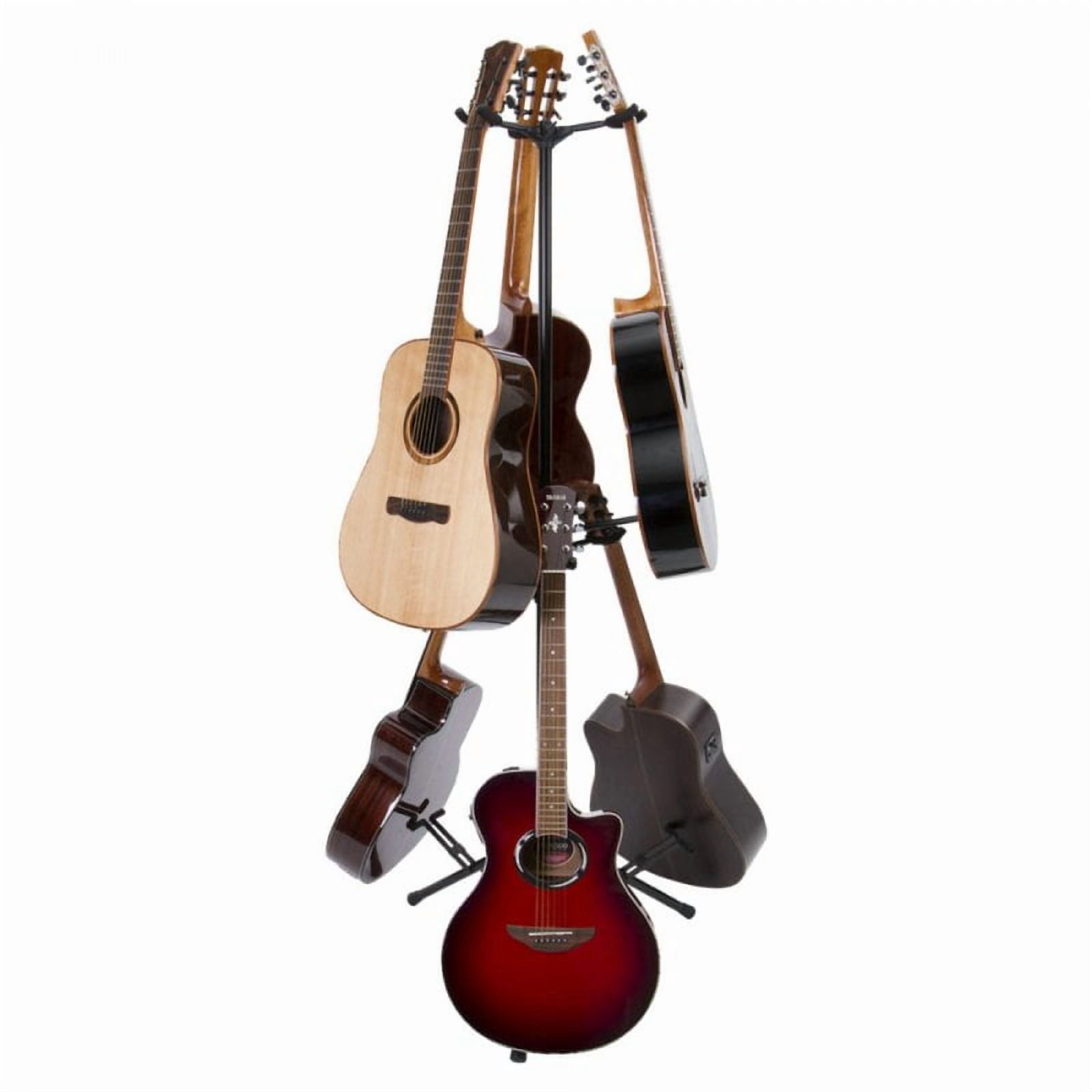 On-Stage GS7652B Six-Guitar Tripod Stand