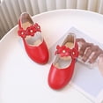 thumbnail image 4 of YunPes Girls Mary Jane Shoes Vintage Elegant Oxford Church Music Dress Shoes Toddler/Big Kids School Uniform Flats with Flower Ankle Strap, 4 of 5
