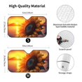 thumbnail image 5 of Yiaed Sunset Coast Sunflower Print Car Windshield Sunshade Front Auto Car Front Window Sun Shade Foldable Sun Visor Shield Cover Auto Accessories for Sedan SUV Truck-Small, 5 of 5