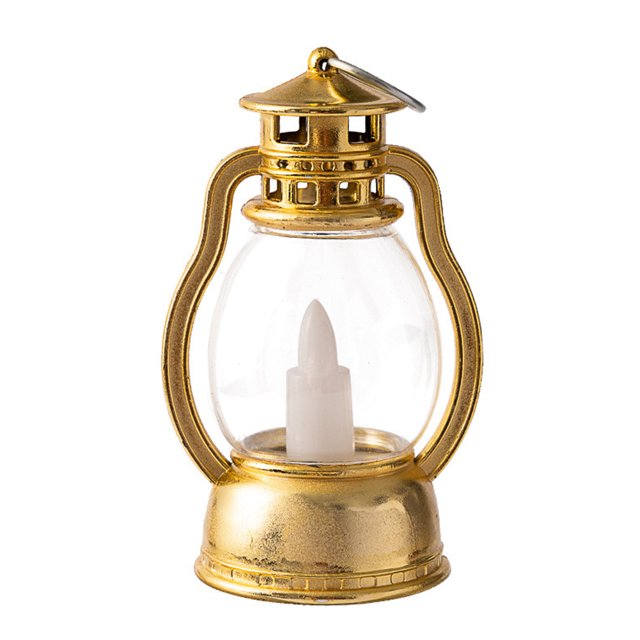 Retro Ambient Night Lights Safe Durable LED Home Decoration Props (B)
