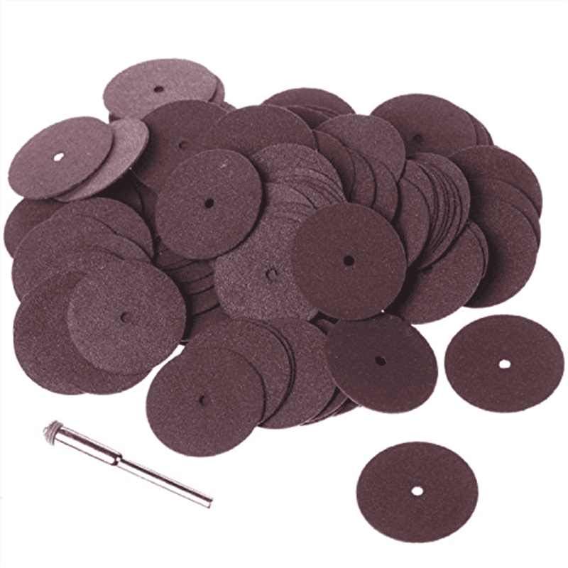 ZFE 80Pcs 38mm Red Cutting Wheel Disc Cutting Disc For Dremel Rotary