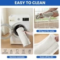 thumbnail image 6 of JIATER Waffle Bathroom Rugs 24x17,Soft Absorbent Bath Mat Non-Slip Backing Quick Dry Washroom Mats,Beige, 6 of 9