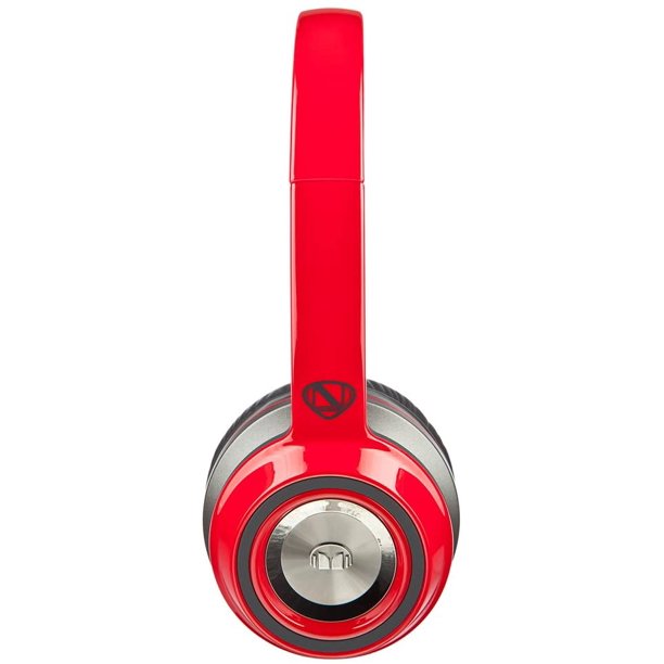 Monster NCredible NTune On Ear Headphones by Monster Cherry Red