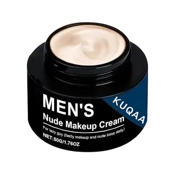 KUQAA Men's Tinted Moisturizer with Shea Butter in Nude Tone 1.76oz Natural Coverage