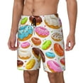 thumbnail image 2 of Fotbe Color Donut Men’s Swim Trunks Quick Dry Swim Shorts Board Shorts with Mesh Lining-Large, 2 of 9