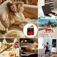 thumbnail image 6 of 4Pcs Rollerball Bottles Set 50ml Gradient Red Glass Deodorant Roller Bottle and Opener Perfume  Bottles Gold, 6 of 7