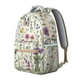 thumbnail image 2 of Pioneer Flower and Butterfly Backpack for School,Cute School Bag,Schoolbag with Adjustable Shoulder Straps & Padded Back,15.3"x11"x7.1".﻿, 2 of 6