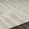 thumbnail image 6 of Surya Bremen 96x120" Rectangle Modern Wool Rug in Cream/Light Gray, 6 of 7