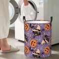 thumbnail image 5 of Goofa Vintage Halloween Black Cat Printed Circular Hamper,Laundry Basket with Handles,Storage Baskets Foldable,Large Capacity Laundry Hamper-Medium, 5 of 6