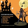 thumbnail image 4 of California Costumes Fearless Ninja Halloween Fancy-Dress Costume for Child, Big Girls S, 4 of 5
