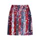 thumbnail image 3 of Faldas de Verano para Mujeres Falda de Tenis Atlético Plisado Estampado Hoja Elástico Pantalones Cortos de Yoga con Forro, 3 of 5