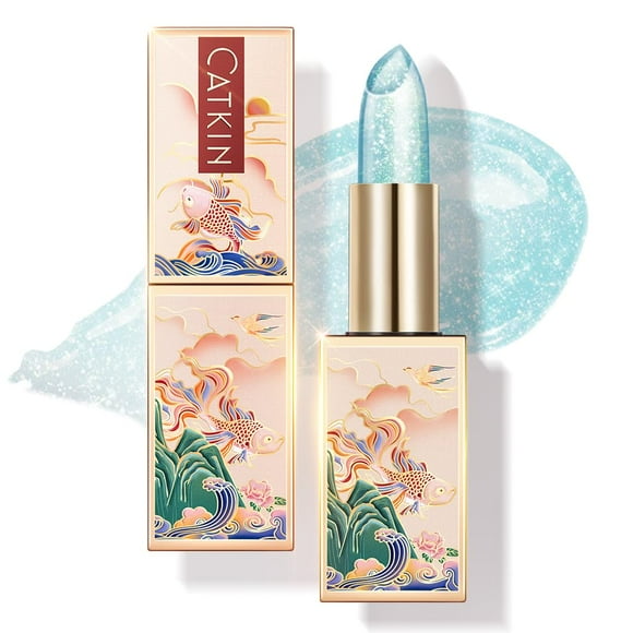 Bálsamo labial Catkin que cambia de color con vitamina E, 3,5 ml