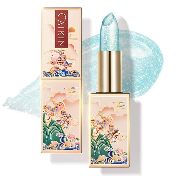Bálsamo labial Catkin que cambia de color con vitamina E, 3,5 ml