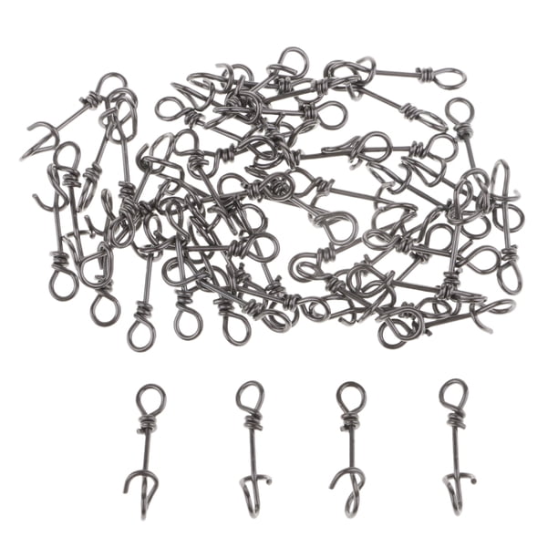 50 Piezas Clip De Broches De Presión Sunnimix Acero Inoxidable 18mm