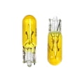 thumbnail image 4 of 10pcs DC 12V T5 W1.2W LED Lights Dashboard Light Yellow for Car Internal, 4 of 6