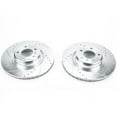 thumbnail image 2 of Power Stop EBR1404XPR Evolution Drilled & Slotted Rotors -Rear, 2 of 4