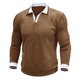 thumbnail image 2 of Ceisia Men's Casual Striped Half Button Round Neck Pullover with Pocket Daily Fashion Top Gift, 2 of 7