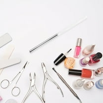 ELAYARD White Nail Art Pen for Precision Liner and Professional Manicure Nail Design