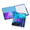 Nebula Galaxy, variant on Colorful Marble Foldable A4 Clipboard Folio with Refillable Lined Notepad and Interior Storage Pocket
