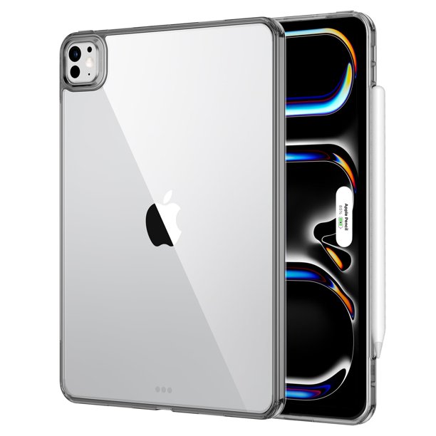 Funda ESR para iPad Pro 13 M4 (2024) con soporte para lápices, color negro