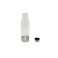thumbnail image 5 of Mainstays 22oz (22 fluid ounces) Plastic Water Bottle with Stainless Steel Lid and Base - Multiple Colors, 5 of 11
