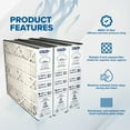 thumbnail image 3 of Trion Air Bear 20x25x5 Inch MERV 13 Air Purifier Filter, White (3 Pack), 3 of 7