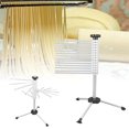 thumbnail image 3 of Noodle Manual Rotation Pasta Drying Rack Stainless Steel Folding Noodle Rack for Household Kitchen, 3 of 8