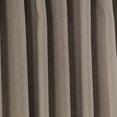 thumbnail image 6 of 3S BROTHERS Solid Linen Look Curtains Drapes Home Decorative Set of 2 Panels Linen Window Curtains Hanging Back Tap & Rod Pocket Nursery Room Bedroom Office - Barley 52"x84" Each, 6 of 7
