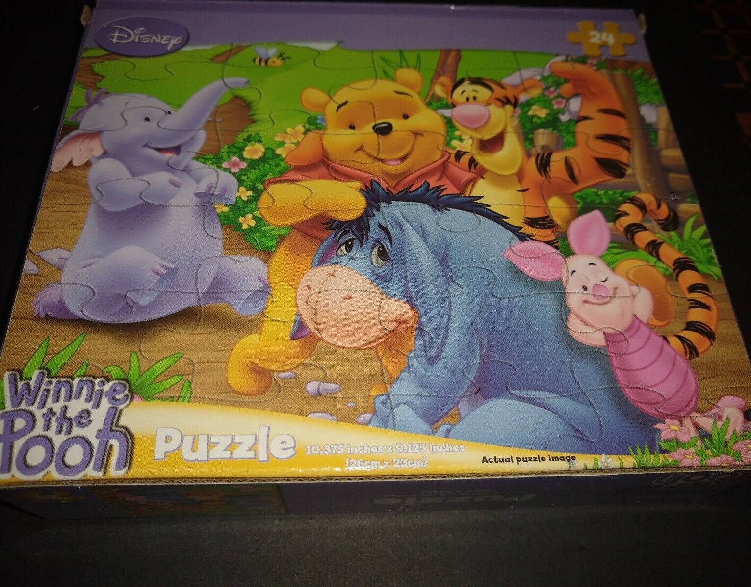 24 Piece Disney Jigsaw Puzzle Winnie The Pooh & Friends Gardening Fun 05244b 