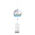 thumbnail image 1 of Wind Chime Glass Aeolian Bell Japan Style Garden Door Decor Hanging Ornament, 1 of 2