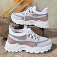 thumbnail image 4 of YOUYEDIAN Womens Orthopedic Shoes Arch Support Golf Shoes Breathable Slip on Non Slip Hiking Shoes Knitted Mesh Stretch Comfortable 2026 Foam Shoes (Pink), 4 of 4