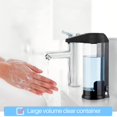 thumbnail image 2 of Dispensador automático de jabón sin contacto Secura 500 ml negro, 2 of 7