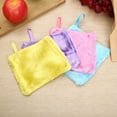 thumbnail image 6 of Mian 4pcs Wood Fiber Dish Washing Towel Kitchen Cleaning Wiping Rags Dishwashing Cloth Kitchen Accessories for Kitchen (Random Color), 6 of 6