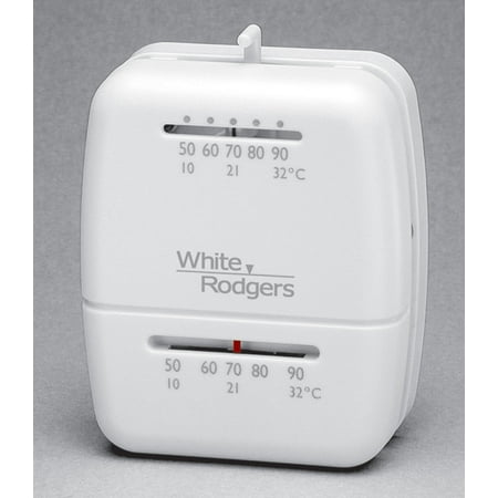 Emerson 1C20-102 Mechanical Heat Only Thermostat, White