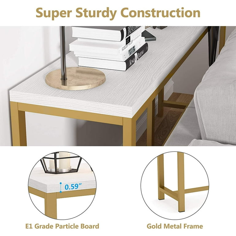 Tribesigns 70 9 Inch Extra Long Sofa Table Narrow Console Behind Couch Entryway For Living Room Com Tribesigns 70 9 Inch Extra Long Sofa, 6 Foot Long Console Table