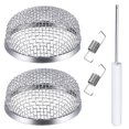 thumbnail image 1 of TFixol - Cubierta de ventilación para horno de caravana con mosquitera voladora de acero inoxidable TFixol Mosquitera voladora, 1 of 7